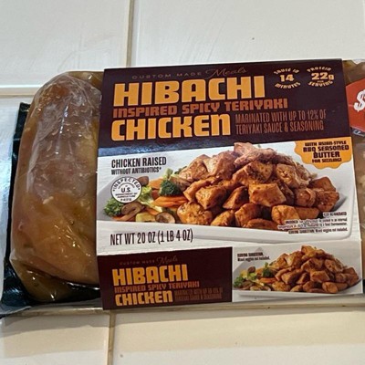 Custom Made Meals Hibachi Night Diced Chicken Breast - 20oz : Target