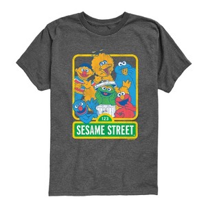 Boys' - Sesame Street - 123 Sesame Street Short Sleeve Graphic T-Shirt - 1 of 4