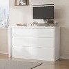Famapy Convertible Dresser,Makeup Vanity Desk with 6 Drawers,Study /Computer Desk,All - in - One Storage Unit for Home Office Space Upgrade - 3 of 4
