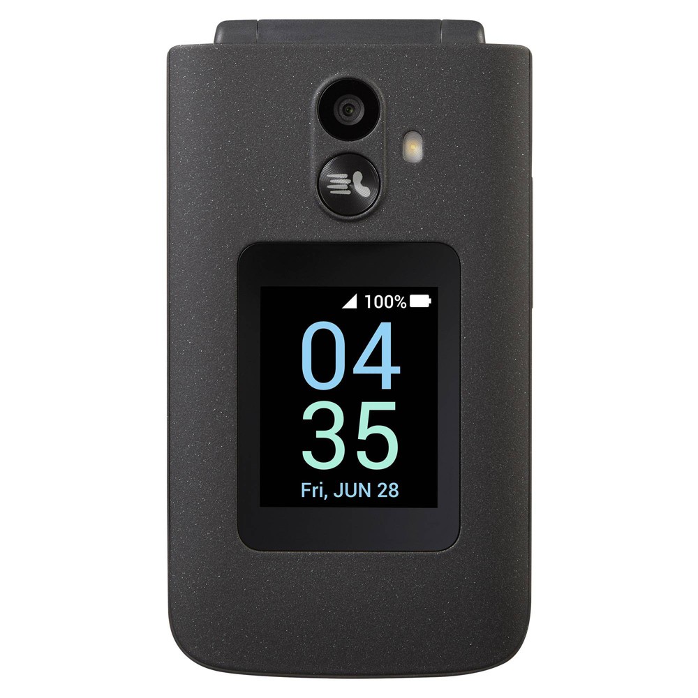 Tracfone TCL Go Flip 1-Year Service - Gray
