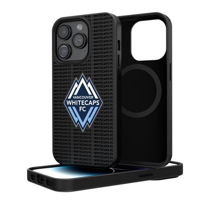 Keyscaper MLS Western Conference Teams Text Backdrop MagSafe Compatible Cell Phone Case for Apple iPhone