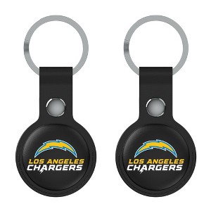 Keyscaper NFL AFC Teams Insignia Black Airtag Holder 2-Pack - 1 of 4