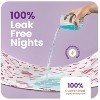 IMPROVIA® Toddler Bed Wetting Pad, Washable, waterproof, ultra-absorbent, non-slip underpad with tuckable wings for kids & potty training. - 3 of 4