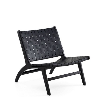 Maintenon Leatherette Accent Chair - Manhattan Comfort