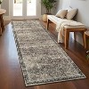 Soft Vintage Boho Rug for Living Room, Washable and Non-Shedding, Non-Slip Low Pile Floor Carpet, Ideal for Bedroom and Dining Room. - 3 of 4
