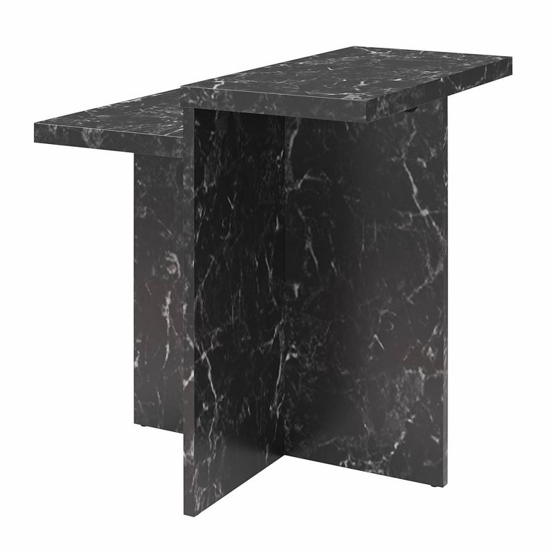  Brielle Modern Faux Marble Side Table - CosmoLiving by Cosmopolitan, 5 of 9
