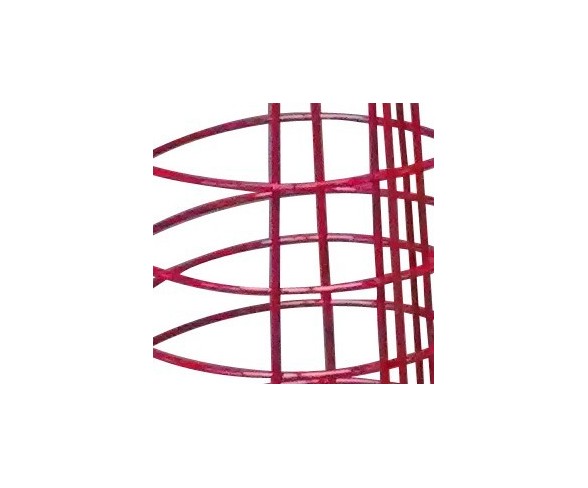 16"x54" Metal Heavy Duty Plant  5pk - Red - Glamos Wire