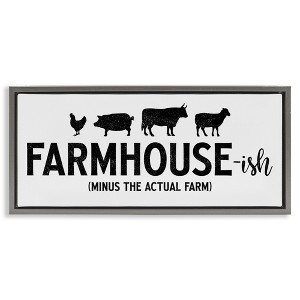Stupell Industries Farmhouse-ish Funny Country Phrase, 25" x 11" - 1 of 4