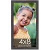 PosterPalooza | Panoramic Shabby Chic Black Picture Frame - UV Acrylic, Foam Board Backing, Hanging Hardware - 2 of 4