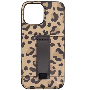 Walli Cases Brown Leopard Phone Case with Wallet and Finger Strap - 1 of 4