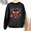 Simply Sage Market Women's Graphic Sweatshirt Coquette Holly Jolly - 3 of 4