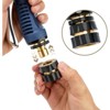 VisioGear 4PCS Garden Hose Fitting Connector Set, Garden Hose Adapter, Quick Connect Hose Fittings, Black & Gold, 1.3"*1.3"*2.2" - 2 of 4
