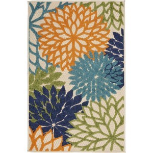 Nourison Aloha Floral Bloom Indoor Outdoor Area Rug - 1 of 4