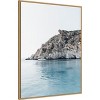 Amanti Art Sculptured Shoreline Milos by Bella Eve Canvas Wall Art Print Framed - 2 of 4