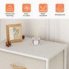 Pellebant Vertical Dresser for Bedroom 6 drawer Storage Tower Steel Frame Wood Top Easy Pull Non-woven Fabrics Drawer - 3 of 4