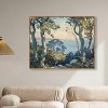 Art Remedy Forest on the Shoreline Rustic Chic Farmhouse Wall Art Framed - 2 of 4
