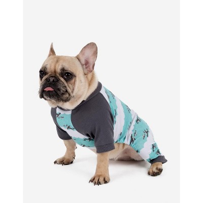 Leveret Dog Print One Piece Pajamas  