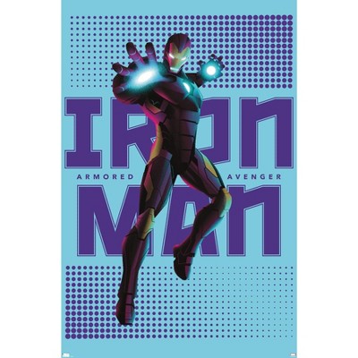 Trends International Marvel Shape of a Hero - Iron Man Unframed Wall Poster Prints