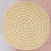 Anna-Kaci Crochet Floral Slouchy Beanie Hat Lightweight Handmade Knit Cutout Skull Cap for Women - 4 of 4