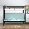 Twin Over Full Metal Bunk Bed with Sturdy Frame for Bedroom - 4 of 4