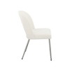 Meridian Furniture,Logan Vegan Leather Dining Chair, Set of 2 - 4 of 4