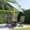 Aoodor 9FT Outdoor Patio Umbrella, Outdoor Market Table Umbrella with 8 Sturdy Ribs, Push Button Tilt and Crank - 2 of 4