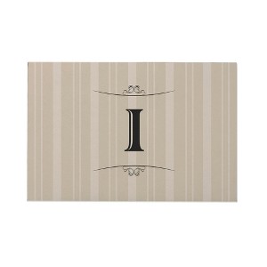 Personalization Mall Elegant Monogram Doormat, 18" x 27" - 1 of 1