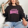 Simply Sage Market Women's Graphic Sweatshirt Varsity Little Bit Dramatic - 2 of 3