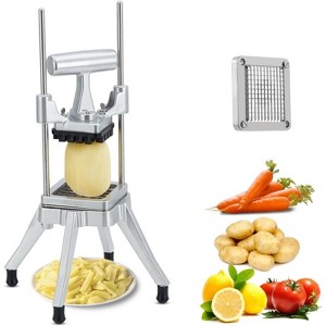 Commercial Vegetable Chopper Stainless Steel French Fry Cutter With 1/4" Blade - 1 of 4