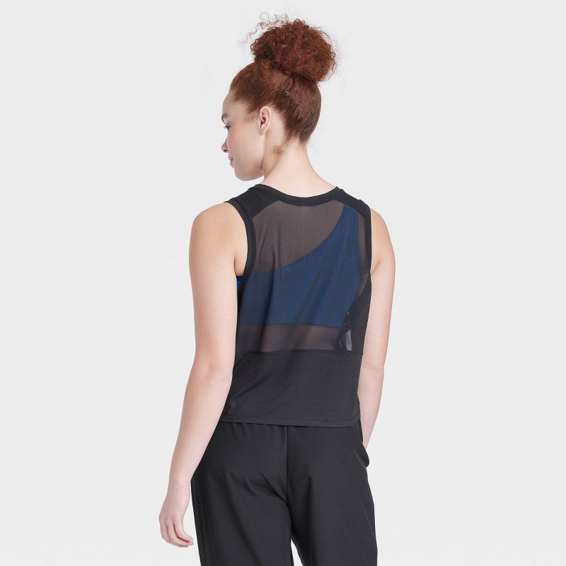 Women's Mesh Back Tank Top - All In Motion™, 4 of 6