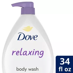 Dove Beauty Relaxing Lavender Oil & Chamomile Body Wash Pump - 34 fl oz