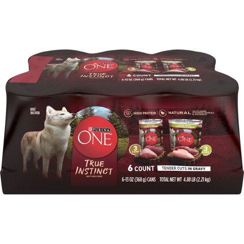 Purina One Smartblend True Instinct Tender Cuts In Gravy With Real ...