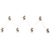 Northlight Battery Operated Reindeer Christmas Light Set - Warm White LED - 6' Clear Wire - 20ct - 2 of 3