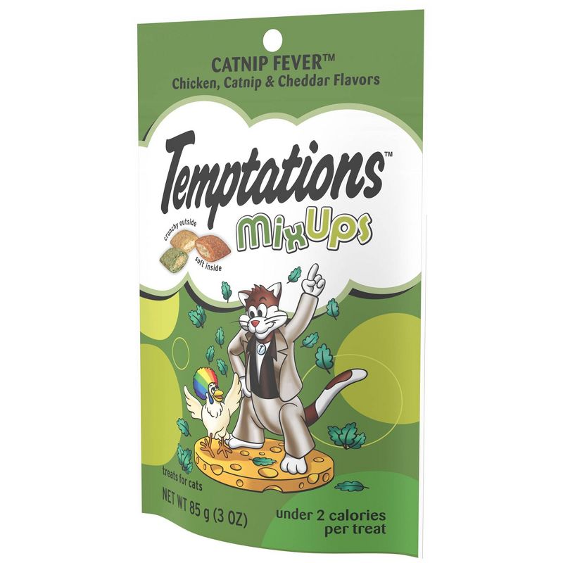 Temptations MixUps Chicken, Catnip and Cheese Flavor Crunchy Adult Cat Treats, 5 of 8