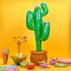 Blue Panda 3 Pack Inflatable Cactus for Mexican Fiesta Party Decorations, Cinco de Mayo Supplies, 35 In - 4 of 4