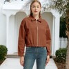 Anna-Kaci Women's Long Sleeve Corduroy Short Jacket Outerwear - 4 of 4
