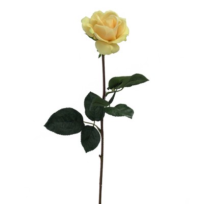 Allstate Floral 27" Yellow Rose Artificial Floral Spring Craft Pick