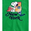 Men's - Peanuts - New York Snoopy Short Sleeve Graphic T-Shirt - 2 of 4