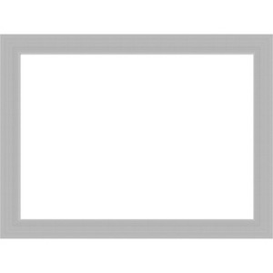Amanti Art Brushed Sterling Silver Framed Dry Erase Magnetic Board - 1 of 4