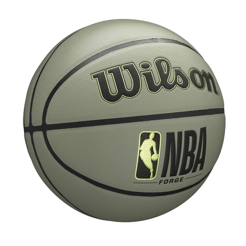 Wilson NBA Forge 29.5&#34; Basketball - Khaki, 3 of 12