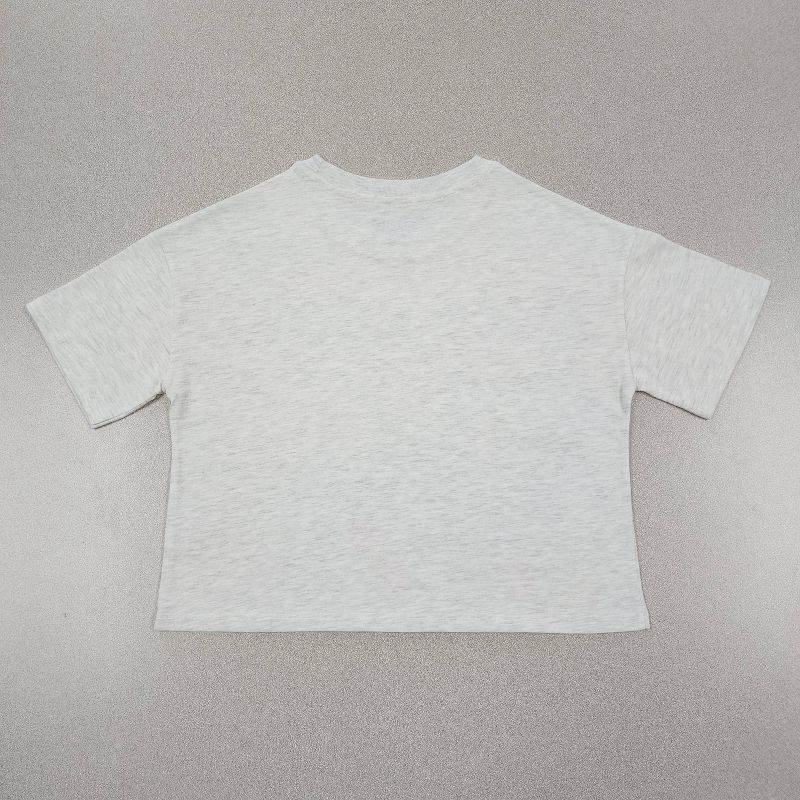 Girls&#39; Sonic Boxy Short Sleeve Graphic T-Shirt - Heather Gray, 2 of 4