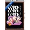 Trends International Netflix KPop Demon Hunters (2025) - Huntrix Chibi Couch Framed Wall Poster Prints - 3 of 4