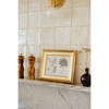 Petal Lane 9"x11" Victorian Illustrations Simple Brass Framed Wall Art - 3 of 4