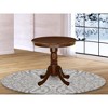 East West Furniture, Dining Table Mahogany, EMT-MAH-TP - image 2 of 2