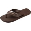 Havaianas Men's Hybrid Be Flip Flops - Brown, 11-12 - 2 of 2