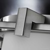 Urban Ambiance Luxury Minimalist Ceiling Light,  5.5"H x 15.375"W,  Brushed Nickel Finish, UHP3150 - 4 of 4
