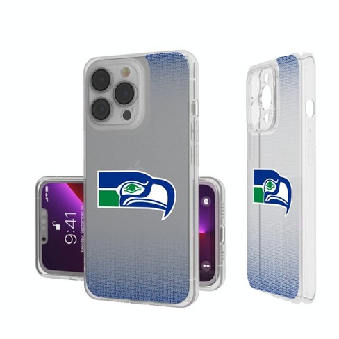 Seattle Seahawks Historic Collection Linen Clear Phone Case