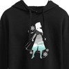Women's - Frozen 2 - Elsa Hero Pose Cropped Graphic Hoodie - 2 of 3