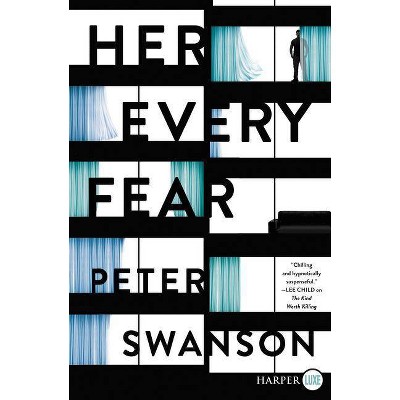 Her Every Fear - Large Print by  Peter Swanson (Paperback)