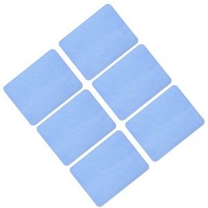 Unique Bargains Iron on Fabric Decoration Clothes DIY Repair Patches 6 Pcs - 1 of 4